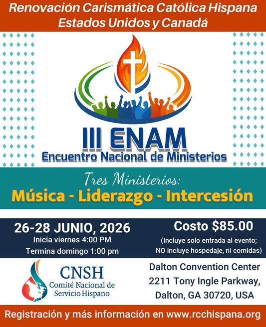 Registración - Tercer Encuentro Nacional de Ministerios - ENAM 2026
